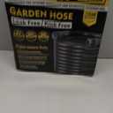 50ft Polyurethane Garden Hose, 5/8 in Lightweight Flexible Water Hose with Swivel Fittings, All-Weather, No-Kink Memory, Commercial Duty, Perfect for Home and Commercial Applications