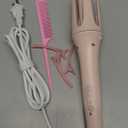 JAMIEWIN Automatic Hair Curler, 28mm Rotating Curling Iron with 3 Temperatures, Fast Heating Curling Tongs Anti-Scald, Anti-Tangle Curling Wand with Negative Ions for Medium Long Hair Blue (1 Curling Barrels)