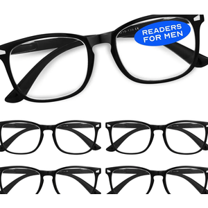 CCVOO Reading Glasses for Women/Men, Eyeglasses, Blue Light Readers for Women/Men, Computer Eye Glasses, Cheaters