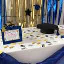 Heyimimy Gold and Black 2025 Confetti | Graduation Confetti 2025-30g | Graduation Decorations Class of 2025 | Congrats Grad Table Scatters | Grad Party Supplies 2025