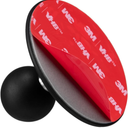 FANAUE Flex Adhesive Ball Base Compatible with RAM Mounts B Size Double Socket Arm, 1" Ball Head Adapter for Motorcycle Phone Mount Bike Phone Holder, Suction Cup Base for Mounting on Car Dashboards