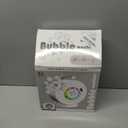 Bubble Machine for Kids Toddlers, 90 360 Rotatable Automatic Bubble Maker with RGB Light, 4000+ Bubbles/Min Bubble Blower for 3 4 5 6 7 8 Year Old, Easter Christmas Birthday Outdoor Wedding Gifts