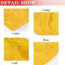 2 Pack Solid Color Dog Shirts - Lightweight, Quick Dry, Breathable Pet T-Shirts for Small to Large Dogs - Stretchy, Durable, Ideal for All Seasons and Holidays.Orange Red L