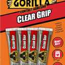 Gorilla Glue Gorilla Clear Grip Tubes 4/Pkg.20oz