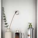 JQK Shower Niche No Tile Need, 18"14" Brushed Nickel Bathroom Insert Shelf, 304 Stainless Steel Recessed Shower Caddy Organizer Storage, SNL1814-BN