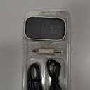 COMSOON Bluetooth Receiver for Car, Noise Cancelling 3.5mm AUX Bluetooth Car Adapter, Wireless Audio Receiver for Home Stereo/Wired Headphones, Hands-Free Call, 16H Battery Life - Black+Silver