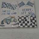 Race Car Party Favor Bags - 24 Pcs with Stickers - Watercolor Race Car Themed Birthday Party Supplies