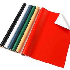 Tenceur 6 Rolls Bulletin Board Paper 24 Inch x 33 ft Colored Craft Fade Resistant Paper Roll Bulk for Drawing Painting Classroom Decor(Boho Color)