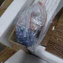 Tribesigns Farmhouse Console Table, 63-Inch Long Entryway Table with 3 Tier Storage, Wooden Rectangular Sofa Table Behind The Couch for Entrance, Hallway, Living Room, Brown | Entryway Table, 3 Tier Storage, Rectangular, Sofa Table, Behind The Couch, Entrance