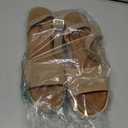 Athlefit Women's Platform Sandals Buckle Ankle Strap Open Toe Espadrille Wedge Sandals (8)