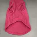 PUMYPOREITY Fleece Sphynx Cat Clothes, Warm Thick Cat Sweater, Soft Winter Coat for Hairless Cats, Cold Weather Pet Sweater for Dogs and Cats, Rosepink, L