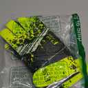 Soccer Goalkeeper Gloves for Kids Boys Children Youth Football Goalie Gloves with Strong Grips (Size 5 suitable for 9 to 12 years old, Fluorescent Yellow)