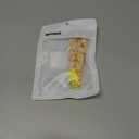 Cotton Dog Collar Yellow Flower Pattern for Boys and Girls Cute Dog Collars Summer Fall Gift Adjustable for Small to Medium Breed Dogs (XS)