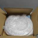 UOFUS 28W LED Flush Mount Ceiling Light Chrome 12inch Modern Round Ceiling Light Fixture 3000K-6000K Super Bright Circle Ceiling Lamp for Bedroom Kitchen Dining Room Entryway Hallway Foyer (11.81inch, Silver)