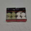 Franklin Sports Glow in The Dark Ping Pong Balls - Official Size + Weight 40mm Table Tennis Balls - One Star Glow in The Dark Ping Pong - Durable High Performance - Green - 6 Pieces (2 Pack)