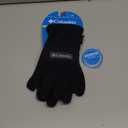 Columbia boys Fast Trek III Gloves (Little Kid/Big Kid) (Large, Black)