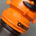 Camco RhinoFLEX 20-Ft Camper/RV Sewer Hose Kit - Features Clear Elbow Fitting w/Removable 4-in-1 Adapter - Connects to 3 Slip or 3/3.5/4 NPT Threaded Sewer Connection (39741)