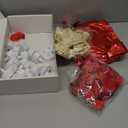 Will You Marry Me ? Light Up Letters, Include Light up Letters, with Tea Lights Candles, Latex Balloons, Aluminum Balloons and Rose Petals, Anniversary and Valentines' Day Decorations for Women
