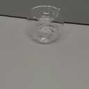 Clear Candle Holder, Glass Tealight Holder Essential Wax Melts Burner Oil Diffuser Furnace Essential Oil Burner for Home Christmas