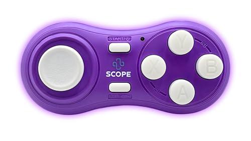 Scope Remote- Remote for Anki. Customizable with Anki Add-on, Compatible with Windows, Mac, iOS, iPad, and Android. Anki Clicker, Anki Controller. Amethyst Purple, Standard (8 Hours Battery)