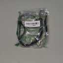 Glamorstar Skinny Belts for Women Thin PU Leather Waist Belt with Gold Buckle for Dresses (Fit Waist 24"-37", Black)