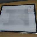 upsimples 16x20 Picture Frame, Display Pictures 11x14 with Mat or 16 x 20 Without, Wall Hanging Poster Frame, Black, 1 Pack