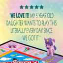 Monopoly Junior: Unicorn Edition Board Game | Magical-Themed Indoor Family Game | 2 to 4 Players | Preschool Games | Kids Gifts | Ages 5 and Up (Amazon Exclusive)