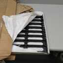 Sewer Cover Grates, Cast Iron Drains, Outdoor Drain Cover, 19.7x19.7 Cast Iron Drain Sewer Grate, Heavy Duty Channel Grate for Catch Basin, Black