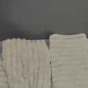 24x24 Pillow Covers, Decorative Faux Fur Throw Pillow Covers for Couch, Sofa Soft Fluffy Pillow Cover with Velvet Back for Living Room, Neutral Home Dcor Accent for Bed - Cream White