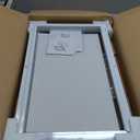 VEVOR Pet Door for Interior and Exterior Doors, Aluminum Frame, Metal Closing Panel and Lock, Strong and Durable Dog Door, Pet Door Suitable for Extra Large Dogs (White-Extra Large)