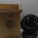 JRD Air Circulator Fan for Bedroom, 13Inch 28dB Quiet Table Fan with Remote, 90Oscillating Fan, 120 Adjustable Tilt, 3 Speeds, 7H Timer, Powerful Desk Fan for Whole Room Home Office