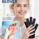 Finger Arthritis Compression Hand Ice Pack Glove for Pain Relief,Adjustable Wrist Gel Ice Pack Finger Sleeves,Hot & Cold Therapy for Carpal Tunnel,Swelling,Inflammation,Tendinitis(1pcs Large)