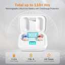 Flaygo Rechargeable Hearing Aids for Seniors with 16-Channel Digital Chips Intelligent Noise Cancellation for Clear Sound Super-Mini Invisible Design Comfort Fit in Ear Canal & 7-Day Ultra Standby