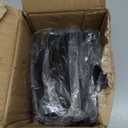 Zhengmy 4 Pcs Christmas Stocking Holders for Mantel Metal Hanging Hooks Stocking Hangers for Fireplace Xmas Party Decoration(Black)