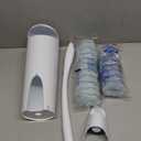 Clorox ToiletWand Disposable Toilet Cleaning System, Spring Cleaning Essential, ToiletWand, Storage Caddy, and 16 Disinfecting ToiletWand Scrubbing Pad Refills