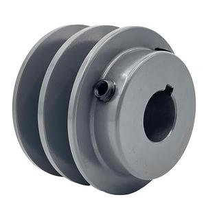 2AK25-3/4 Double Groove Sheaves,v Belt Pulley 3/4 inch bore 2.55" OD,Motor Pulley cast Iron for A AX 3L 4L V-Belts,2AK2534 Pulley