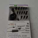 ReTrak Retractable Universal Ultrabook/Netbook/No... Charger, Black (ETCHGNBUNN)