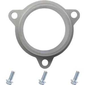 abliubale 3 inch NPT Threaded Inlet with 3 Bolts Compatible with 3 inch round general purpose water pump，Gas Powered Water Pump Semi-Trash Water Pump Parts