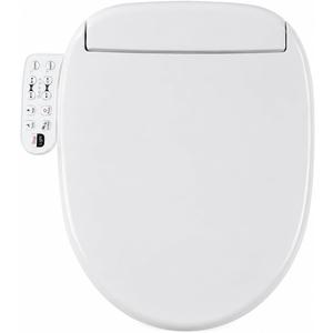 Bidet Toilet Seat Round with Heated Toilet Seat for Bathroom 236D
Instant Warm Water, Warm Air Dryer, Self-Cleaning Nozzle, Night Light,Soft Close Lid, Requires Outlet