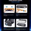 17A CF217A Toner Cartridge  High Yield Compatible with HP LaserJet Pro M102w, M102a, MFP M130a, M130nw, M130fn, M130fw, M102, M130 Series Printers  Replacement for CF217A Toner (2-Pack, Black)