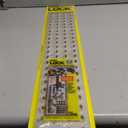 Peg Lock Boards  Display Organization System 4x24 In 2 Pack