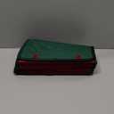 succulentlovers Double Sided Velvet Christmas Tree Collar - 25.6" Red & Green Christmas Tree Ring Foldable Velvet Christmas Tree Skirt Fabric Xmas Tree Collar for Artificial Tree Base Home Decoration