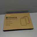 Titanium Cutting Board for Kitchen, Cutting Boards Non Toxic Double Sided Metal Pure Titanium and Wheat Straw PP Chopping Board Food Grade Easy to Clean Large Size 16"*10"*0.9"(Yellow)