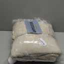 MAXEVE Heated Blanket Electric Throw 50"x60" Soft Double Sided Sherpa Heating Blanket with 8 Fast Heating Levels & 1-8H Auto-Off, Over-Heat Protection, Machine Washable, ETL Certification, Beige