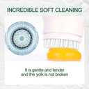 4 x Brush Head Replacements Compatible with Clarisonic Mia 1, Mia 2, Mia Fit, Alpha Fit, Smart Profile Uplift and Alpha Fit Face Cleaning Brush Heads (Delicate-2Pack)