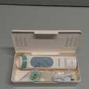 Electric Nasal Aspirator for Baby, Nose Aspirator for Toddlers, Waterproof Baby Nose Sucker, Nose Cleaner with 3 Silicone Tips, Adjustable Suction Level, Music and Light Soothing Function,Green