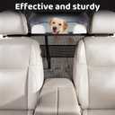 TKYZ Dog Car Barrier,Dog Car Net Barrier with Mesh Organize,Pet Divider Fit Car/SUV/Truck