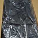 Amazon Basics 30-Inch Large Rolling Duffle Bag with Wheels and Handle, Travel Duffle Bag with Durable Ripstop Polyester Material, 2 Layers of Space, Multiple Interior and Exterior Pockets, Black