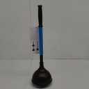 iDesign Kent Plastic Plunger with Cover Set for Master, Guest, Kids', Office Bathroom Cleaning and Storage, 5.96" x 5.96" x 21.66", Bronze