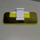 Car Sun Visor 2 in 1 for Day and Night Adjustable Sun Visor Extender Protect from Glare/UV Ray/Stray Light Yellow Acrylic 32cm / 12.6" 12cm / 4.72"